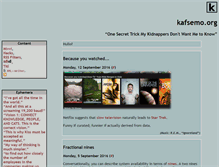 Tablet Screenshot of kafsemo.org